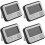 4X Digital Kitchen Countdown Timer: Teachers Classroom Counter Large LCD Loud Magnetic Clip Kids Simple Clock  Small 1