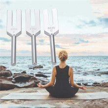 Stimmgabeln-Set 4096 Hz 4160 Hz 4225 Hz für Klangheilung, Musikinstrument, Klangvibrationswerkzeuge, C