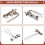 Prewired Guitar Control Plate Assembly,Loaded 3-Way Blade  Push Pull Potentiometer Excellent CTS Pot Speed Knobs 7