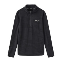 (9-10 Years, Black) Everlast Childrens/Kids Flex Quarter Zip Top
