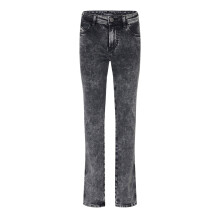 (24R, Black/Grey/Denim) Diesel Womens/Ladies Denim 5 Pockets Straight Jeans