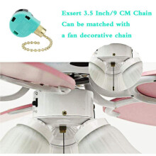 3Pcs ZE-268S6 Ceiling Fan 3 Speed 4 Wire for Ceiling Fans and Wall Lights Pull Chain Replacement Bronze