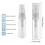 80Pc 3ML Transparent Plastic Spray Bottle Small Cosmetic Packing Atomizer Perfume Bottles Atomizing Spray Liquid Contain 7