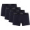 Ted Baker (M, Navy) Ted Baker Mens Plain Boxer Shorts (Pack of 4) 1