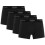 Ted Baker (L, Black) Ted Baker Mens Plain Boxer Shorts (Pack of 4) 1