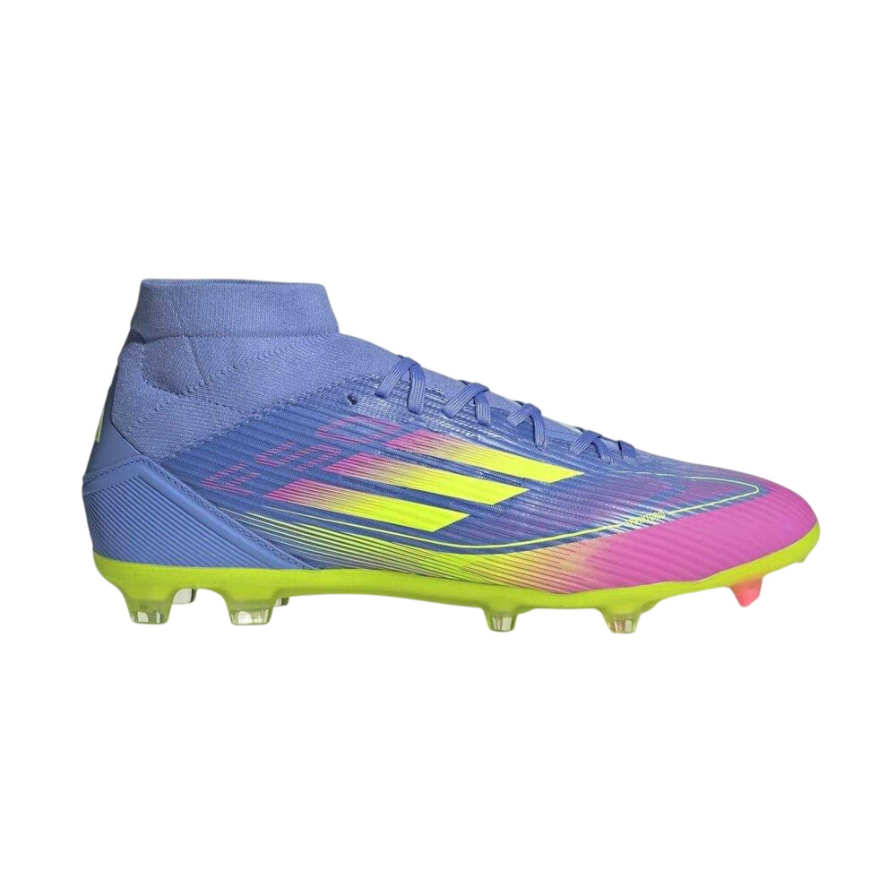 Adidas (10.5 Uk, Blue/Lemon) Mens F50 League Firm Ground Football Boots