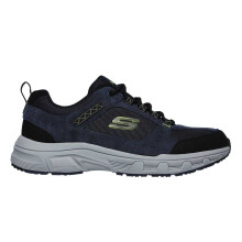 (7 UK, Navy/Lime) Skechers Mens Oak Canyon Suede Trainers