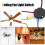 3 Pcs Ze-208S E89885 3 Speed 4 Wire Pull Chain  Ceiling Fan Light  Replacement Part,A 9