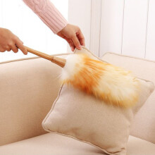 Anti-Statique Brosse une Laine Stores Plumeaux Clavier de Cuisine Outil de Nettoyage de PoussièRe Duster de Voiture IntéRieur ExtéRieur Nettoyeur