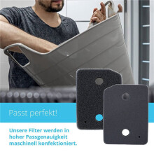 10x Filtre En Mousse pour Sèche-Linge 9164761 Sèche-Linge à Pompe à Chaleur, Tapis Filtrant En éponge Filtre à Peluches pour Sèche-Linge