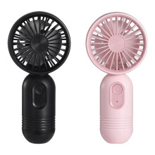 Ventilatore Portatile da 2 Pezzi, Ventilatore Portatile Alimentato A Batteria, Leggero, Piccolo Ventilatore Personale per Ufficio, Viaggi