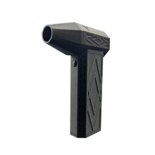 Turbo Jet Fan Turbo Jet Fan da 130.000 Giri/Min. Ventola Regolabile A 3 Velocità con Motore Brushless, Ventola Portatile Nera