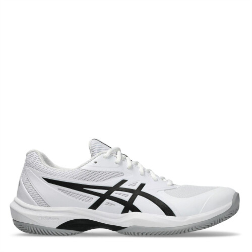 Asics (10 UK, White/Clay) Asics Mens Game FF Tennis Shoes