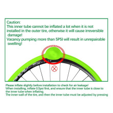 CYCLAMI 30 Gram TPU Material Ultralight Bike Inner Tube 700C 18 23 25 28 30 32 Road MTB Bicycle Tire 85mm