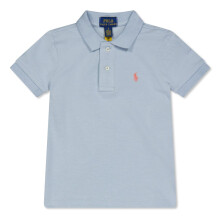 (8-9 Years, Estate Blue) Ralph Lauren Boys Custom Short-Sleeved Polo Shirt