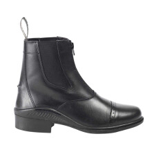(6 UK, Black) Brogini Womens/Ladies Tivoli Leather Zip Paddock Boots