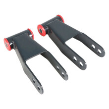 2" Rear Drop Shackles 712120 Leaf Spring Shackle Lowering Kit for Silverado 1500 2019-2025