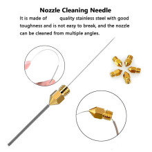 1 Set van 25 Messing Nozzles, Geschikt voor 3 CR10 MK8, Hot-End Kit met Gereedschap en Opbergruimte, Geschikt voor 3D-Printers