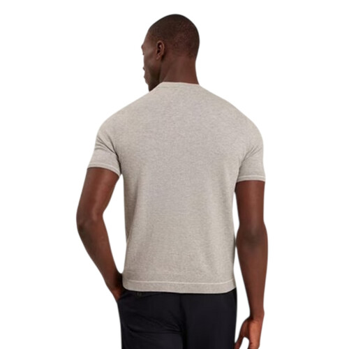 Ted Baker (XL, Light Grey) Ted Baker Mens Stitched T-Shirt 1