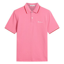 (L, Calypso Coral) Ben Sherman Mens Signature Pique Polo Shirt