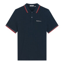 (XL, Dark Navy) Ben Sherman Mens Signature Pique Polo Shirt