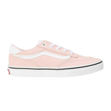 (3 UK, Rose) Vans Childrens/Kids Brooklyn Canvas Platform Trainers