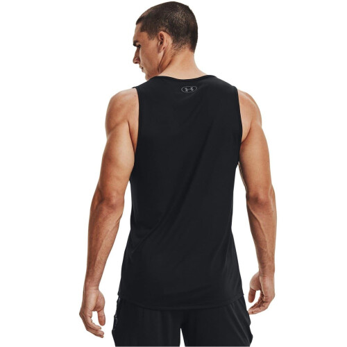 Under Armour (M, Black/Grey) Under Armour Mens Tech 2.0 Tank Top 2