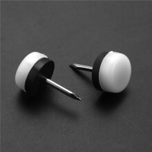 160 Piezas de Deslizamiento de Muebles Engrosados, Protector de Piso Con Almohadilla Deslizante de Nailon para Patas de Madera, Pies de Silla, (18 mm