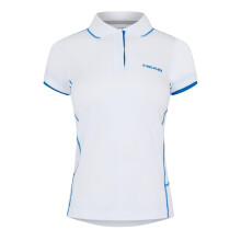 (8 UK, White) Head Womens/Ladies Club Italy Contrast Detail Polo Shirt