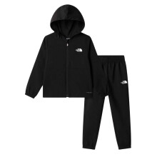 (4 Years, Black) The North Face Childrens/Kids Logo Long-Sleeved Hoodie & Bottom Set