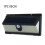 190 Light Warning Light Solar Wall Light Human Sensor Light Waterproof Garden Light Outdoor Light 2