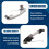 Door Handle Outer with Keyhole Front Left Outer Door Handle for  500 500C 735592024 68069943AC 5