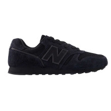 (9.5 UK Standard, Triple Black) New Balance Mens 373 Suede Trainers