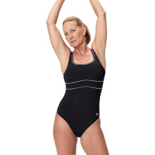 (12 UK, Antracite) Speedo Womens/Ladies Classic One Piece Swimsuit