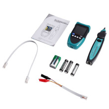 TOOLTOP ET615 Netwerkkabeltester Multimeter 600M LAN-Kabelmapping PoE LAN-Kabelzoeker Ethernet-Tester