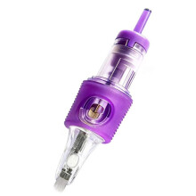 20 Pcs U14/0.25 0.18/18u Tattoo Cartridge Needles Built-in Sponge Half-Wall for Tattoo Machine Eyebrow Lips Permanent