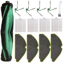 Per Aspirapolvere per 115 Combo / 115 Combo+, 1 Spazzola Principale, 4 Spazzole Laterali, 4 Filtri, 4 Panni per Mop, 1 Spazzola per Pulizia