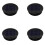 4 Pack  Solar Light Replacement Top for Outdoor Hanging Lanterns, More Powerful More  Efficient 2