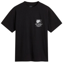 (L, Black) Vans Mens Off The Wall Graphic Print T-Shirt