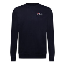 (XXL, Navy) Fila Mens Casper Crew Neck Sweatshirt