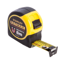 (5m, Black/Yellow) Stanley Fatmax Magnetic Tape Measure