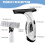 Window Vacuum Squeegee Cordless, Power Window Vacuum Cleaner Set 6