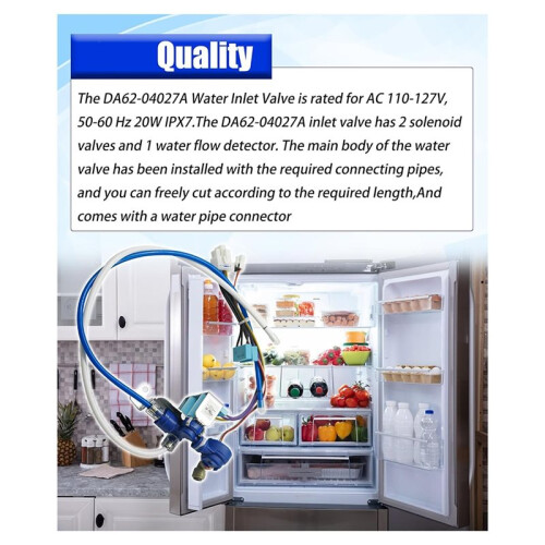 DA62-04027A Replacement for  Refrigerator Water Valve 2