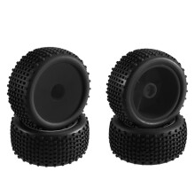 4PCS 1/10 RC Off-Road Buggy Car Wheel Tires RC Wear-Resistant Off Road Tires for Xray Xb2 Serpent Srx2 Tekno A
