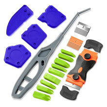16-Delige Kit voor Kitgereedschap - Kitafwerkingsgereedschap Dubbelzijdige Kitverwijderaar, Kitgladmakende Tool voor Keuken Thuis