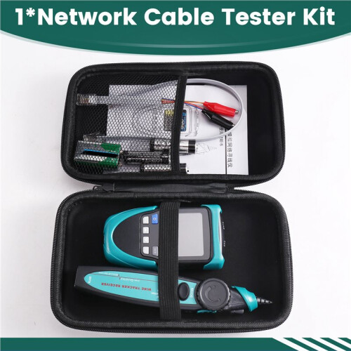 TOOLTOP ET615 Network Cable Tester Multimeter 600M LAN Cable Mapping PoE LAN Cable Finder Ethernet Tester 1