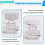 Garage Door Bracket for Ring Alarm Contact Sensor 2nd Gen, Compatible for Ring Accessory (1Pack, Sensor Not Included) 6
