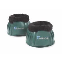 (Cob, Green) ARMA Horse Overreach Boots (Pack of 2)