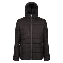 (M, Black/Seal Grey) Regatta Professional Mens Thermal Padded Jacket