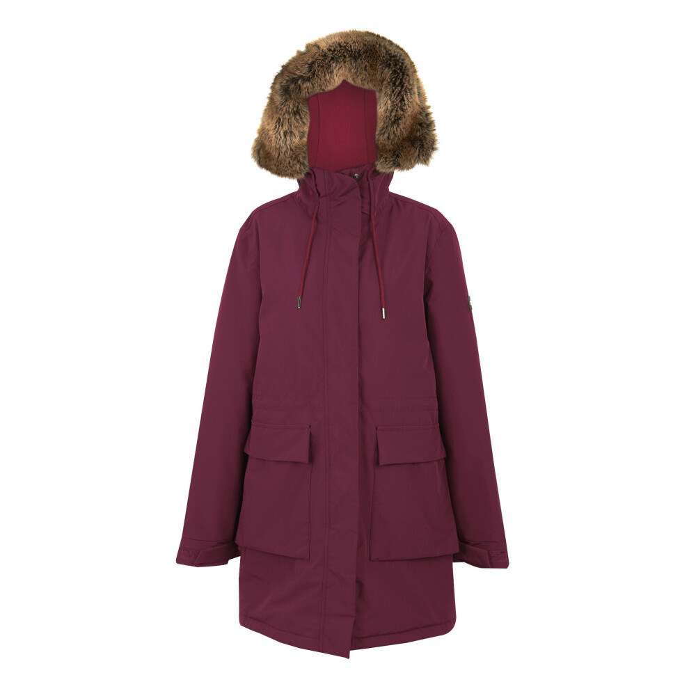 Regatta (10 Uk, Fig/Dark Cerise) Womens/Ladies Sabinka Insulated Waterproof Jacket